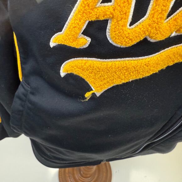 Vtg Oakland Athletics Nike Cooperstown Collection MLB Full Zip Track Jacket Sz L - Picture 3 of 7